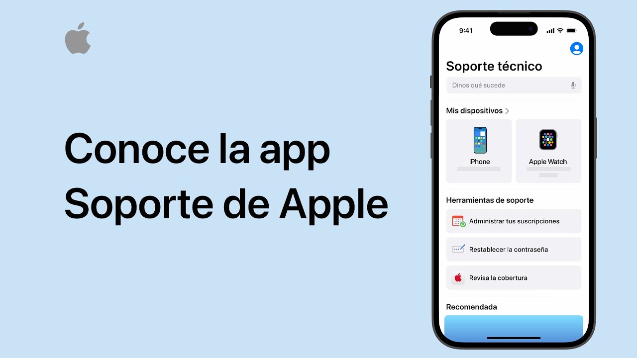 Conoce la app Soporte de Apple para iPhone y iPad