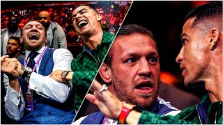 McGregor Meets Ronaldo at Anthony Joshua vs Deontay Wilder Boxing Match in Saudi Arabia