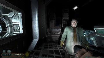 DOOM 3 NIGHTMARE Walkthrough No Commentary -  Alpha Labs Sector 1