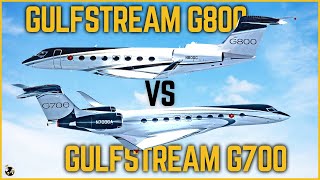 Uncovering the SuperJet Showdown: Gulfstream G800 vs G700!