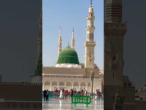Madina Al Munawara In Beautiful View Madina Masjidnabawi Naat Ytshorts Love Shorts Islam
