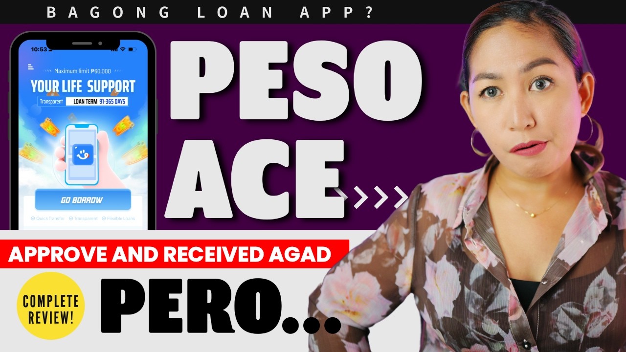 Peso Ace Loan App Bago at Approve Agad...Pero... YouTube