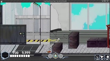 Leap 2D RPG fighter demo UE4