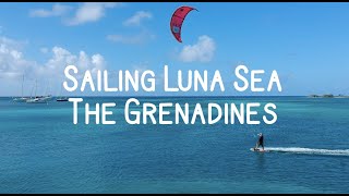 The Grenadines, SVG Eastern Caribbean | Sailing Luna Sea | S2 E27 | Travel Blog | Kiteboard Snorkel by Sailing LunaSea 423 views 4 years ago 8 minutes, 6 seconds