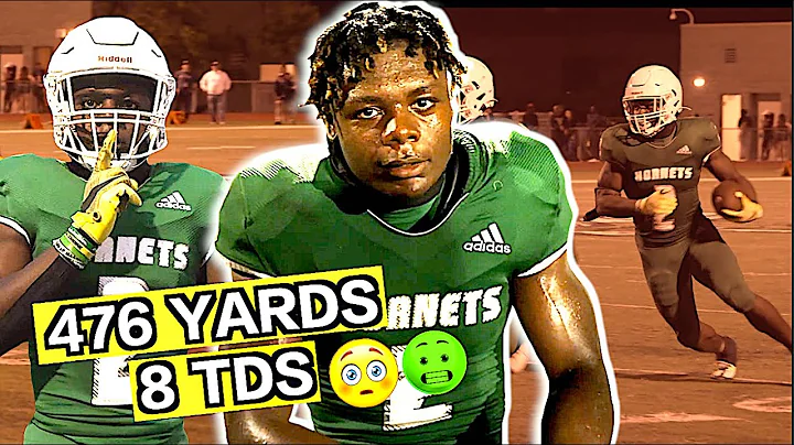 8 TDS, 476 Yards ! Roderick Robinson (Lincoln H.S)...