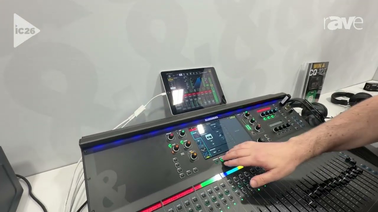 InfoComm 2026: Allen & Heath Features SQ+ Compact Digital Mixer With 9 Inch Touchscreen
