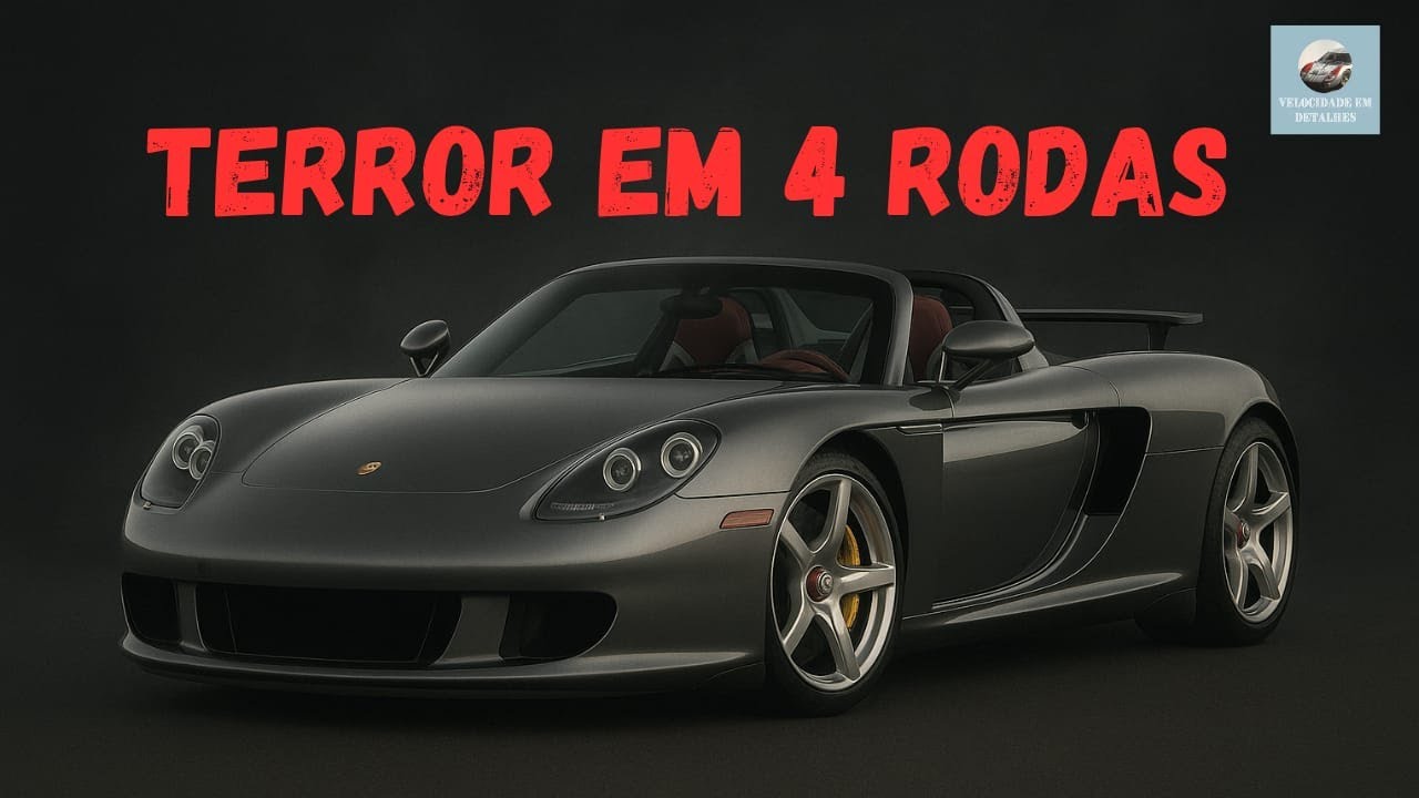 Por Que O Porsche Carrera GT Assustava Até os Pilotos Profissionais?
