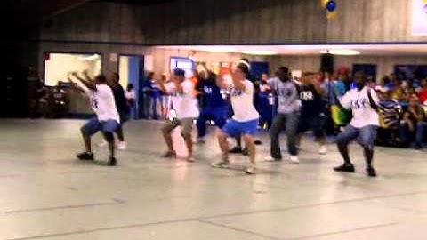 KKPsi Delta Chi Chapter step at Rider Rink Part 2