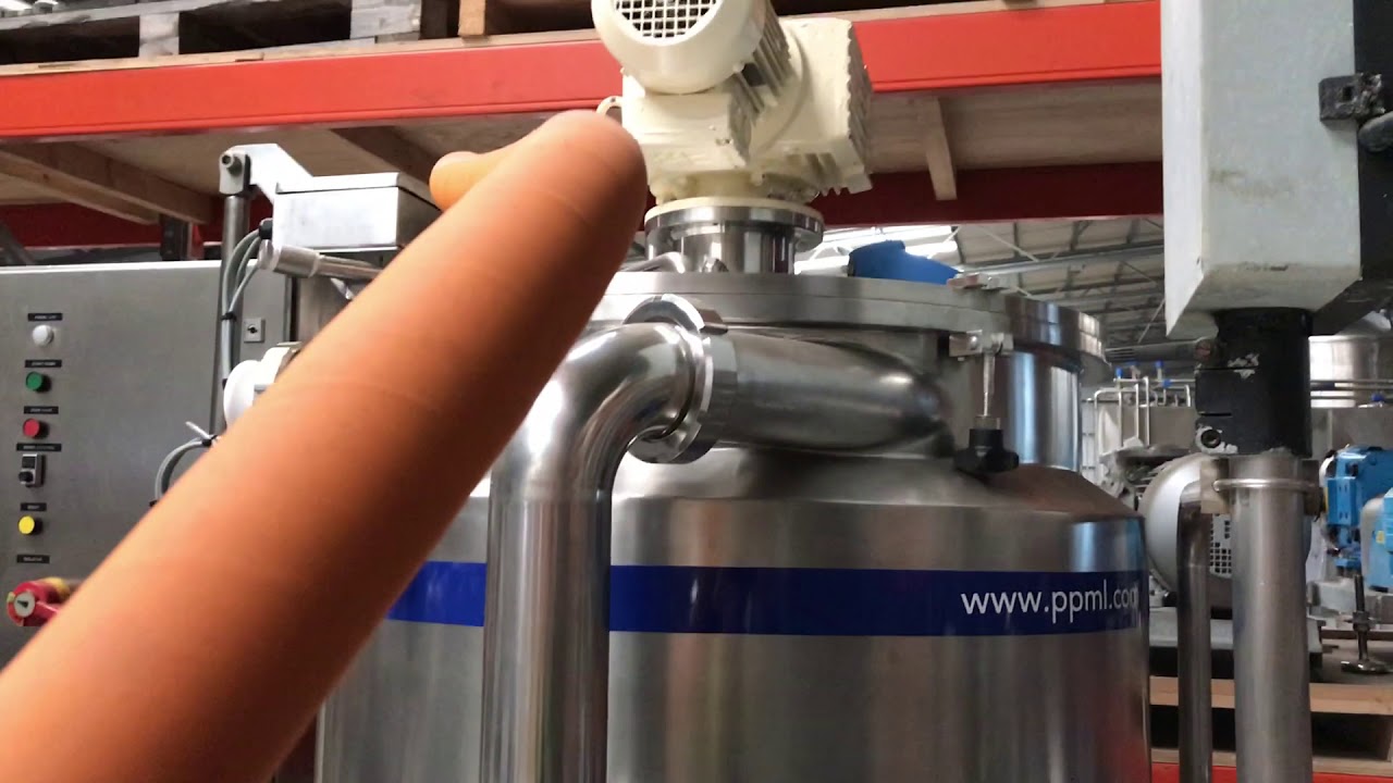 300 Ltr Fryma MZM/VK300 Jacketed Vacuum Process Vessel - YouTube