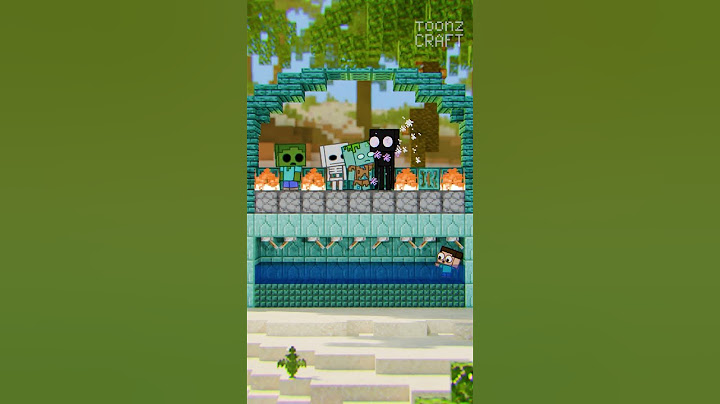 Pull The Lever challenge! Fire vs Water (Funny Minecraft Animation) #shorts #cartoon