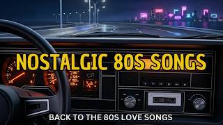 80s Night Drive Love Songs Compilation – Nostalgic Cassette Tape Mix &amp; Late Night FM Radio Vibes