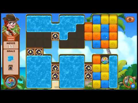 Lost Island Blast Adventure Level 1054 - NO BOOSTERS 🏝️ | SKILLGAMING ✔️