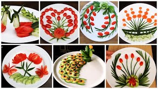 Top 10 Art In Vegetable Carving - Top 10 Handmade Salad decoration