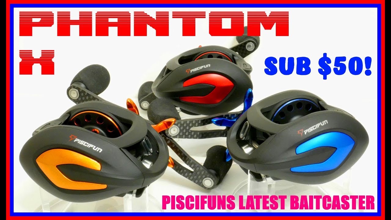 PHANTOM X: ANALYZING PISICFUN'S LATEST SUB $50 BAITCASTER!!! 