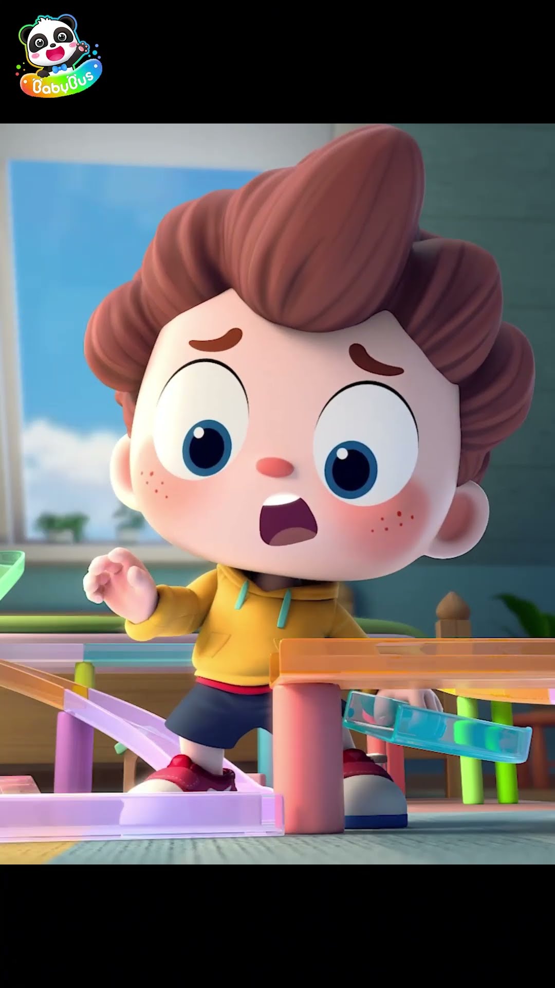 Ah~ Bayinya Marah!? | Lagu Bayi Marah | Lagu Lucu |  Ayo！Neo | BabyBus Bahasa Indonesia#shorts
