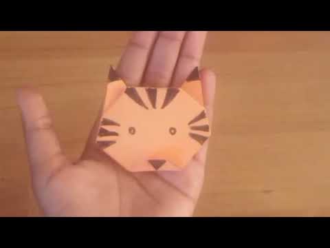 Video: Jak Vyrobit Papírového Tygra