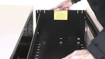 How to replace a side filer drawer - by Bisley How To