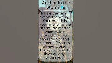 Inhale Calm, Exhale Worry | Inner Peace 🌸 #shots   #motivation #quotes