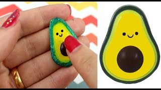 Miniatura Aguacate Popit Squishy DIY - Con carita - Juguete sensorial, antiestrés, Fidget - #Shorts