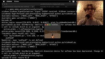 ViZDoom 3: How to wire up a convolutional network into ViZDoom?