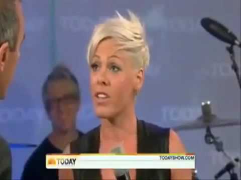 Why Pink is willing to talk about anything  even what she calls her ...