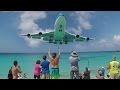 30 Departures and Landings at St. Maarten (SXM) - Maho Beach ACTION