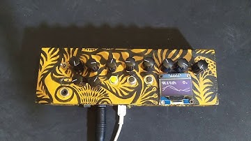 DIY Musicbox. Axoloti Core based glitchy self playing Instrument.
