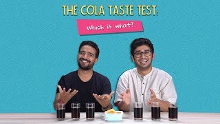 The Cola Taste Test: Which Is What? | Ft. Arushi & Kanishk | Ok Tested