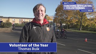 COV Awards 2019 | Thomas Buik - Volunteer of the Year