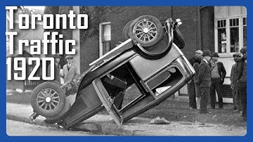 Cars, traffic chaos, and jazz: A documentary about Toronto traffic in the 1920s