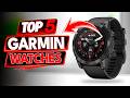 🔥 Top 5 Best GARMIN FITNESS WATCHES on Amazon [2026] ✅ For Running / Gym / Health