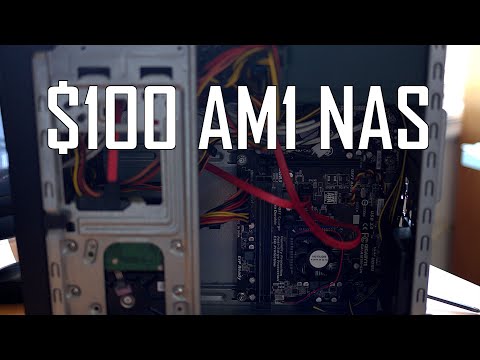 Building a AMD Socket AM1 NAS for 100 Dollars