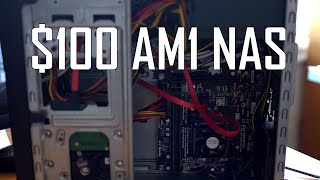 Building a AMD Socket AM1 NAS for 100 Dollars