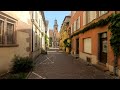 Walking in Riquewihr, Alsace | France - 4K60