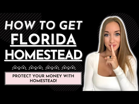 HOW TO GET FLORIDA HOMESTEAD IN 2021// Protect your home + money applying for Homestead in Florida