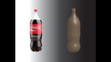 How to make a 3d bottle : coca cola : adobe illustrator bangla tutorial