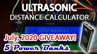 Arduino Project : Ultrasonic Distance Calculator with LCD Display