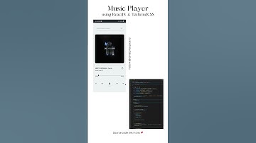 Music Player - using ReactJS, TailwindCSS and Spotify API.