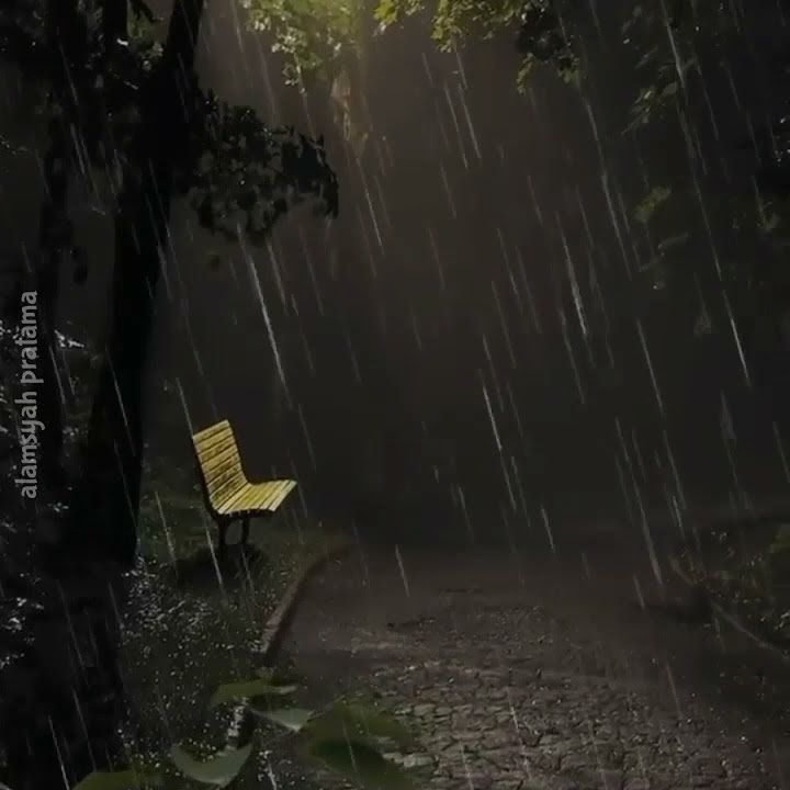 Story wa hujan | aku & kenangan