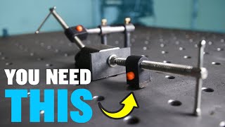 Homemade QUICK RELEASE Side Fixturing Clamp for Welding Table