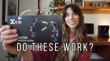 Playing Guitar Without Cables?! | Xvive U2 Digital Wireless Guitar System Review