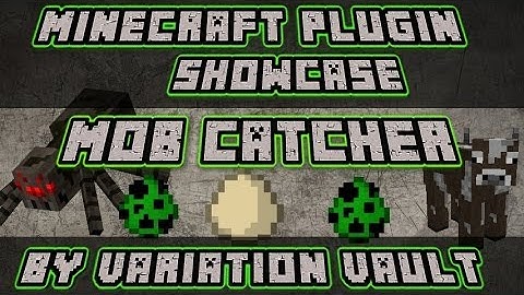 Minecraft Bukkit Plugin - Mob Catcher - Catch mobs with eggs + items!