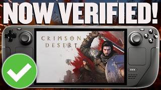 Crimson Desert Is OFFICALLY Verified For The Steam Deck! Is It Playable?
In todays video, Crimson Desert was offically verified for the Steam Deck. We take a look at the gameplay performance to see if its playable on the Steam Deck.
Get the Gaming on Steam Companion App:
iOS: https://apps.apple.com/us/app/sdg-companion/id6502549250
Android: https://play.google.com/store/apps/details?id=sdg.companion.app&hl=en_IN&gl=US
Get Up to 90% off your favorite games:
https://www.instant-gaming.com/?igr=gamingos
Support us on Patreon: https://patreon.com/steamdeckgaming
Join us on Discord or our other socials too:
https://linktr.ee/GamingOnSteam
Steam Deck Guides:
Easy Launcher Installs: https://youtu.be/svOj4MTEAVc
Install Custom Proton Versions (GE-Proton): https://youtu.be/8ZfaRXvQUkI
Decky Loader and Plugin Guide: https://youtu.be/xltrRq-zwT0
Need a Keyboard and mouse for your deck?
https://www.protoarc.com/en-gb/collections/trending/products/xkm01-combo-uk-layout?ref=CLPWth342XjJG1&variant=40593945624665 Use code GIH for 10% off
#SteamDeck #steamos Crimson Desert Is OFFICALLY Verified For The Steam Deck! Is It Playable?