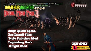 Devil May Cry 3 Mods LDR | GAMEHUB Full Game install | Dimensity 8350 Gameplay