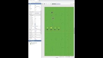 Pathfinding test in Construct 3  #indiedev #gamedev #visualscripting