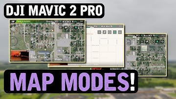 DJI Mavic 2 Pro / MAP MODES (Tutorial)