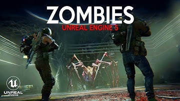 🧟 INSANE Zombie Games 2024-25! (Graphics Showcase) #zombies #ue5 #newgames