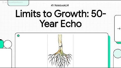 Book-to-Video: Limits to Growth Revisited