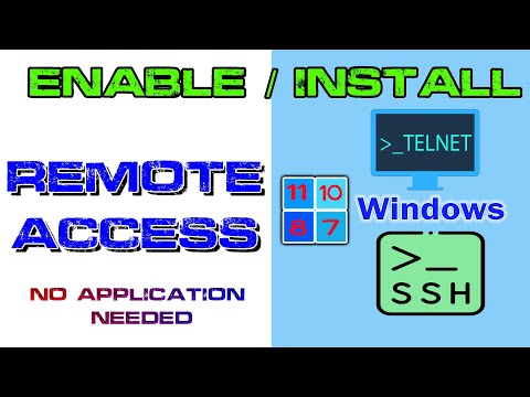 Как включить Telnet и SSH на ПК или ноутбуке с Windows 11