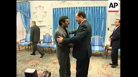 Iraqi PM Nouri al-Maliki meets Iranian 1st VP Parv...